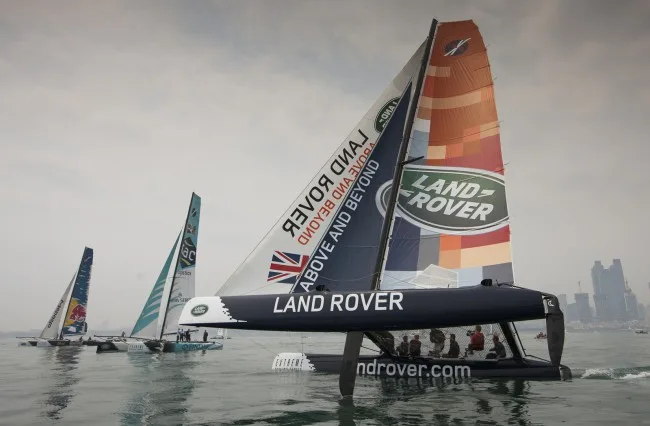 Extreme Sailing Series 2013. Act3. Qingdao