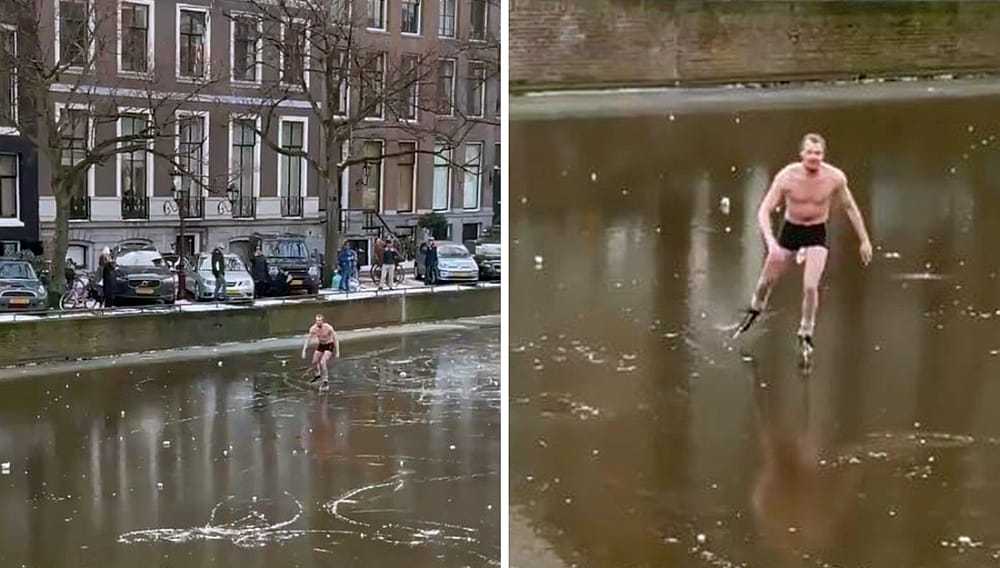 Baleset Amszterdamban