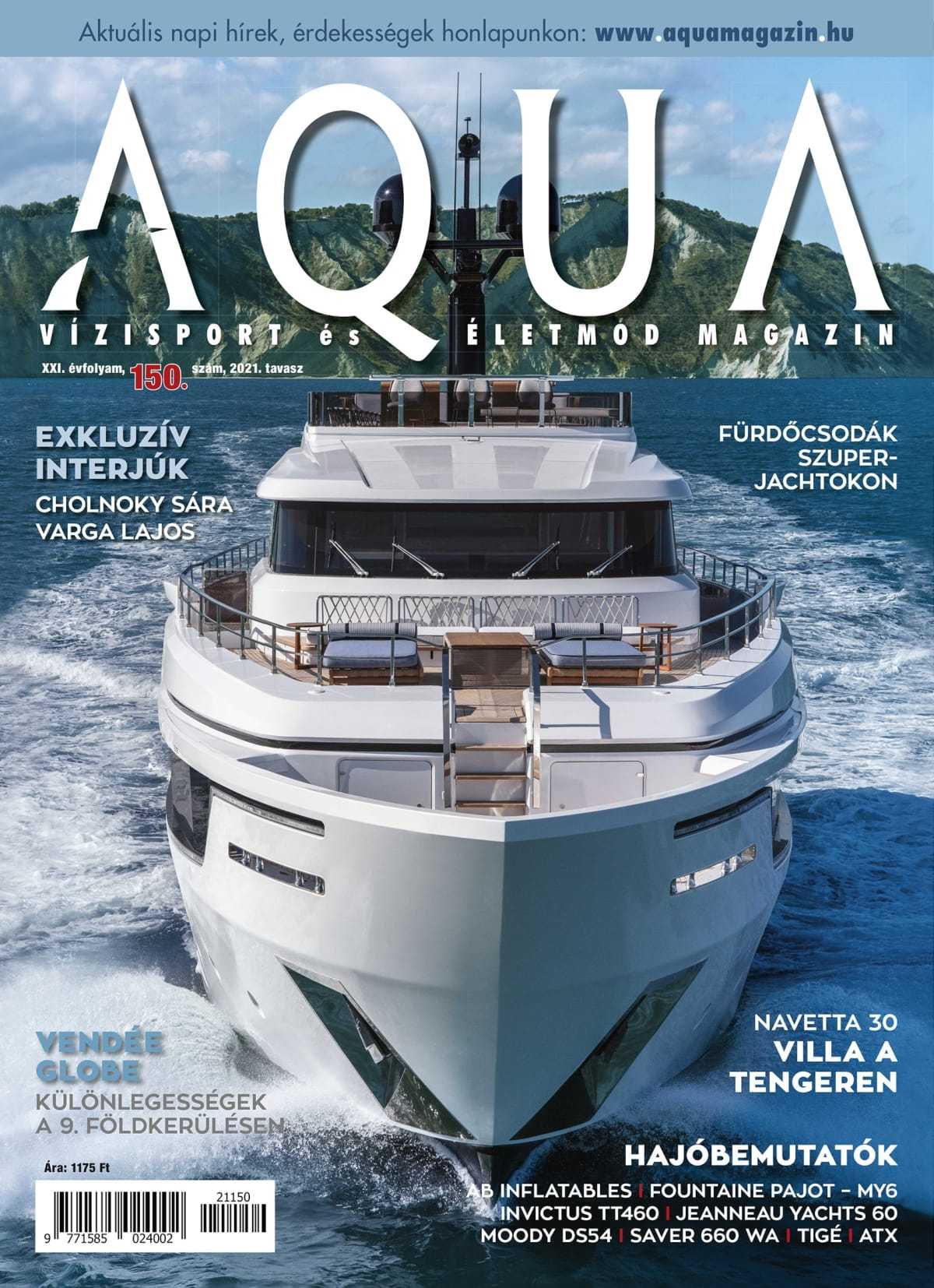 Aqua Magazin 150 címlap