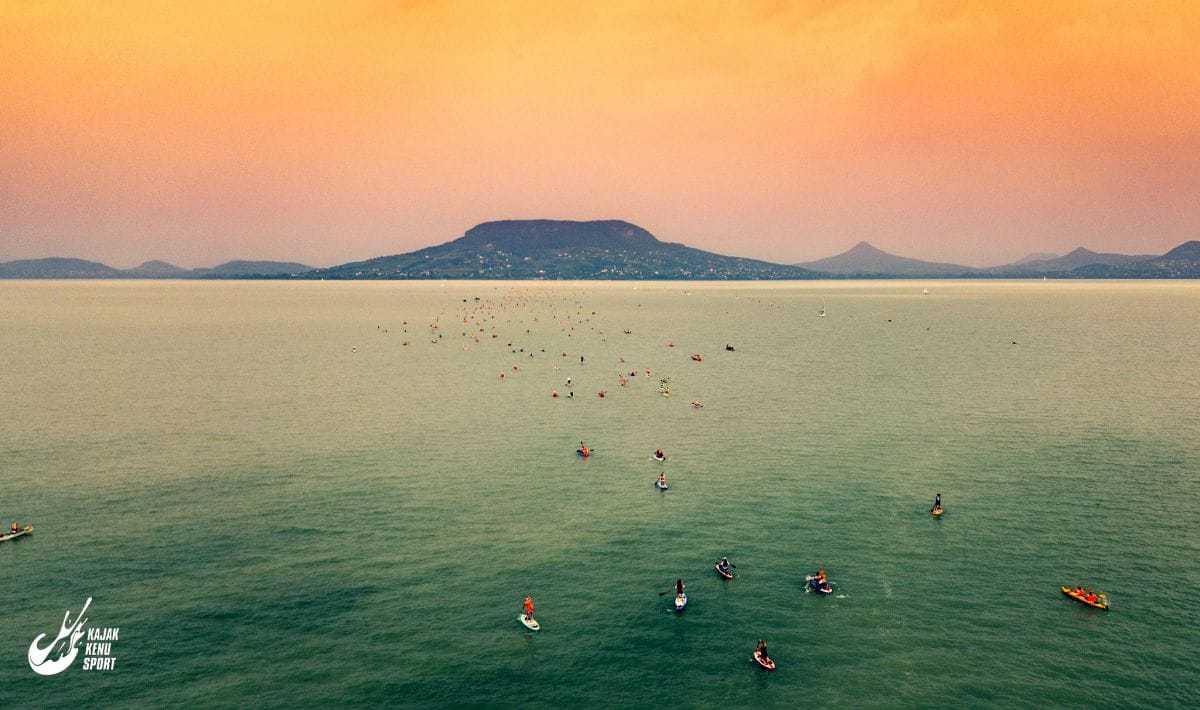 Balaton átevezés Badacsony