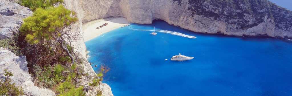 Meseszép tengerpart Zakynthos szigetén